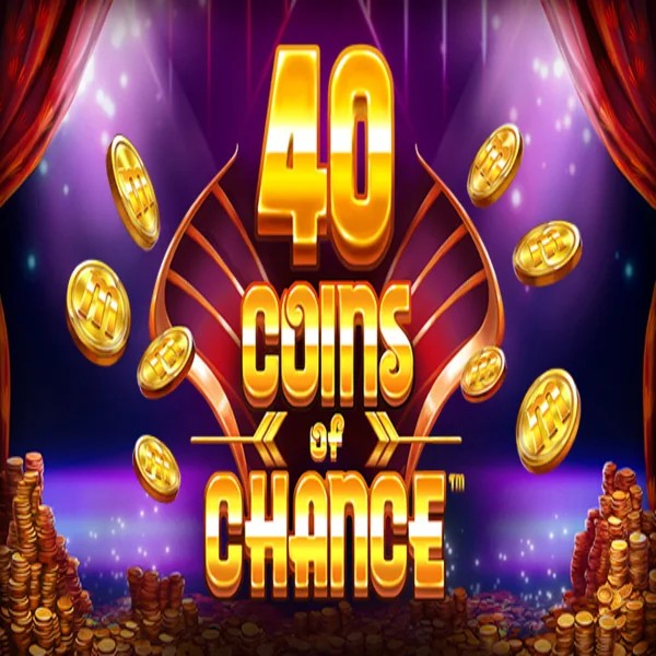 40 Coins of Chance online game logo by SYNOT Games on ice-kaszino.com