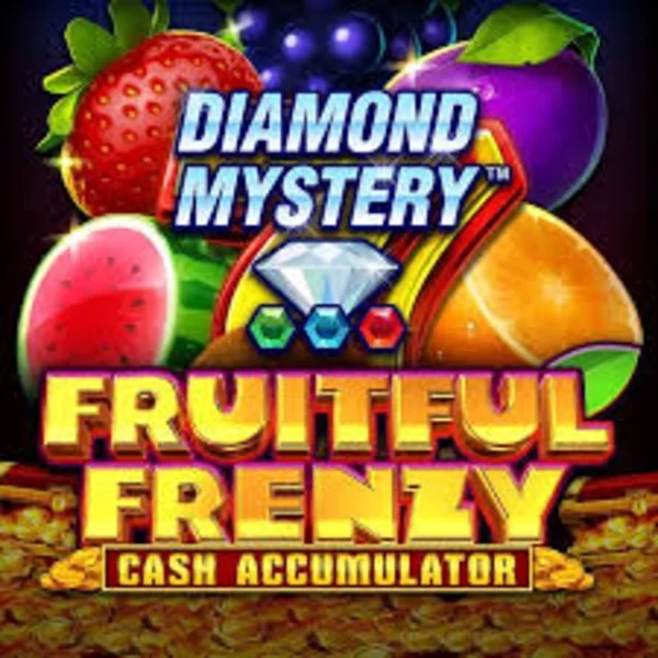Diamond Mystery Fruitful Frenzy Cash Accumulator by Greentube, showcased at ice-kaszino.com – game logo