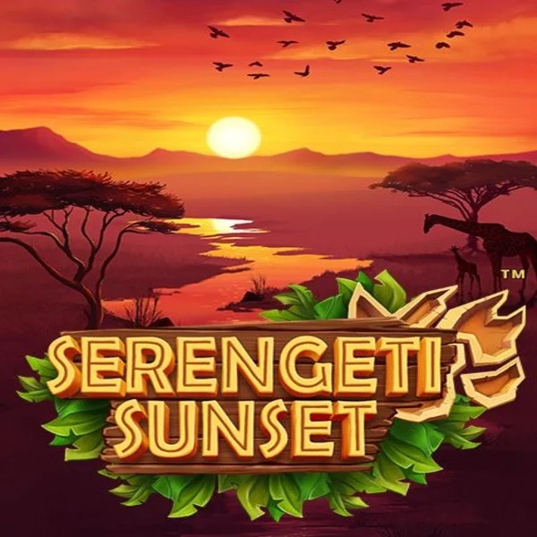 Serengeti Sunset by Skywind Group, showcased at ice-kaszino.com – game logo